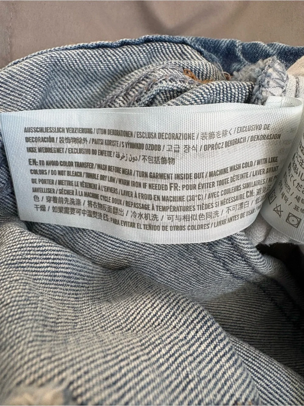 Abercrombie Curve Love '90s Straight Jeans 30 10S - Picture 7 of 7